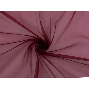 Galanterie Úplet šifónový METRÁŽ - šíře 160 cm - 20 (06-01) bordó