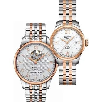 SET Tissot Le Locle Automatic T006.407.22.033.02 a T41.2.183.16 + 5 let záruka a dárek ZDARMA