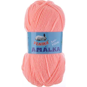 Galanterie Akrylová příze anti-pilling Amálka 100 g - 112 lososová