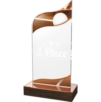 Poháry Bauer Akrylátová trofej WPLA568 | Stolní tenis