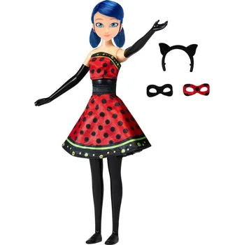 Panenka Playmates Toys Miraculous Marinette Hero Switch Lady Noire Bugnoire