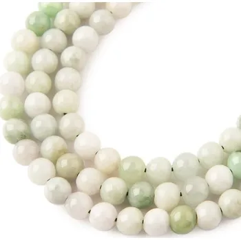 Dětské navlékací korálky Korálky z minerálu Jadeit barmský 6 mm