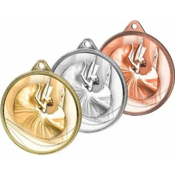 Poháry Bauer Kovová medaile MDLR001M101 | Balet