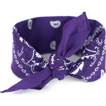 Šála Bandana šátek fialový