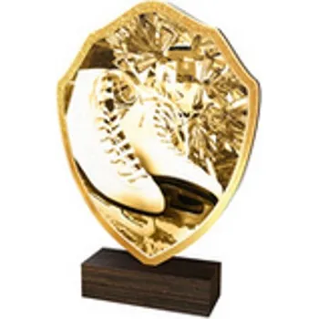 Poháry Bauer Dřevěná plaketa TFRW195 | Krasobruslení