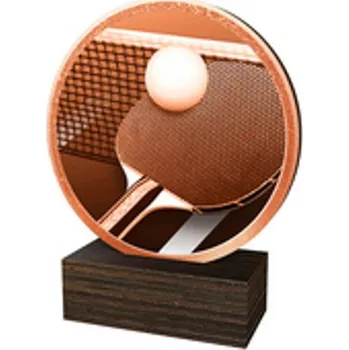 Poháry Bauer Dřevěná plaketa TFRW685 | Stolní tenis
