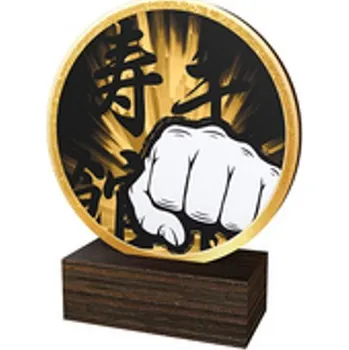 Poháry Bauer Dřevěná plaketa TFRW587 | Bojová umění