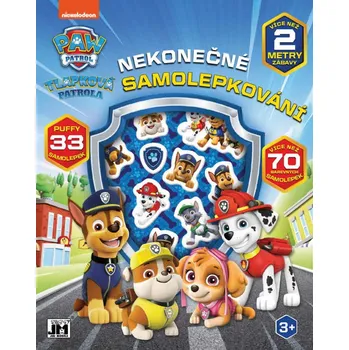 Hračka JIRI MODELS Nekonečné samolepkování Tlapková patrola (Paw Patrol)