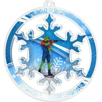 Poháry Bauer Akrylátová medaile MDAS0070M2 | Biatlon