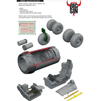 Plastikový model Eduard 1/48 Jaguar GR.1A (AIRFIX)