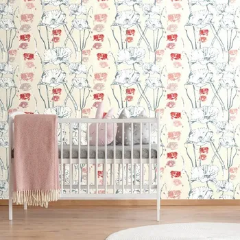 Tapeta Dovido Samolepící tapeta půvabné luční máky