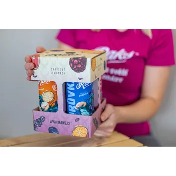 Víno Odnoska plechovek limonád - mix, 4x 0,5 l