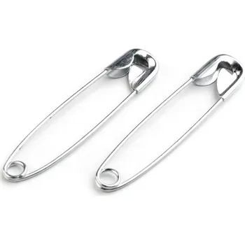 Špendlík zavírací nikl 27 mm 60 ks