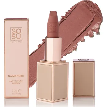 Rtěnka SOSU Cosmetics Matná rtěnka Naive Nude SOSU Cosmetics