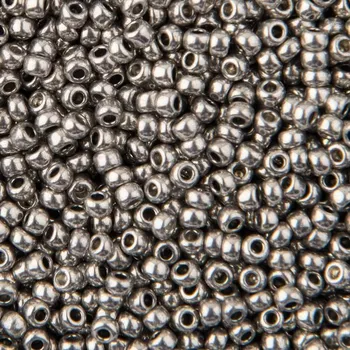 Korálek PRECIOSA ORNELA Rokajlové korálky - PRECIOSA rokajl 10/0 Terra Metallic (18542) č. 242