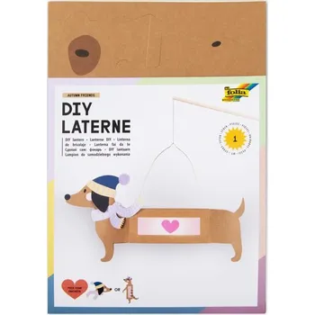 kreativní sada Sada na výrobu lampionu jezevčík