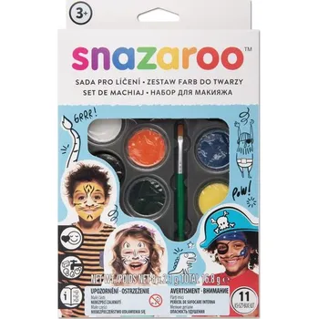 Karnevalový doplněk Snazaroo sada barev na obličej modrá