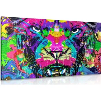 Obraz Dovido Obraz pestrobarevná šelma