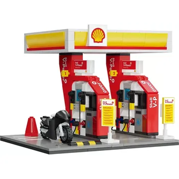 ostatní stavebnice Double Eagle Stavebnice Čerpací stanice Shell