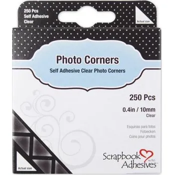 Samolepící etiketa Samolepící fotorůžky transparentní 250ks