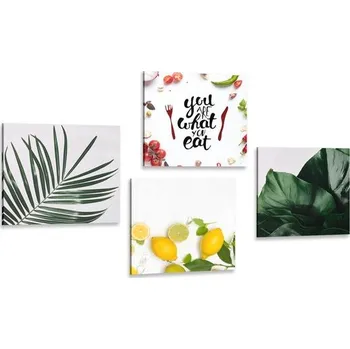 Obraz Dovido Set obrazů do kuchyně v jedinečném provedení