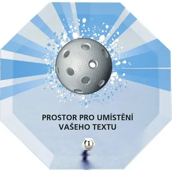 Poháry Bauer Skleněná trofej s potiskem CRP2M18 | Florbal