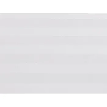 Bavlněný satén proužek METRÁŽ - bílá