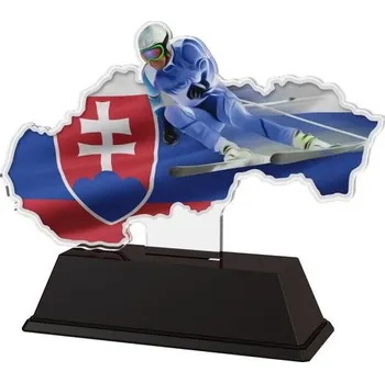 Poháry Bauer Akrylátová trofej LAC005M1 | Sjezdové lyžování