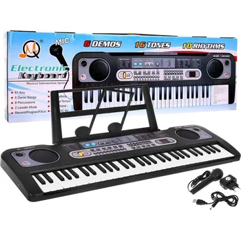 Hudební nástroj pro děti Mamido Dětský keyboard černý