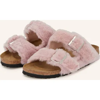 Dámská obuv Birkenstock Dámské Pantofle Arizona Shearling Rivet, růžová, 38