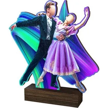 Volný čas Poháry Bauer Dřevěná plaketa WF242 | Balet