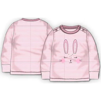 Tričko kojenecké BIO bavlna, Minoti, Blush 1, růžová - 74/80 | 9-12m