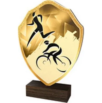 Poháry Bauer Dřevěná plaketa TFRW191 | Duatlon