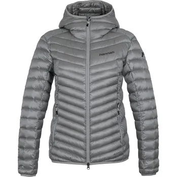 bunda zateplovací dámská HANNAH ARY light gray stripe - 36