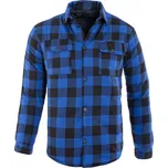 Procera zateplená flanelová košile modrá Velikost: S