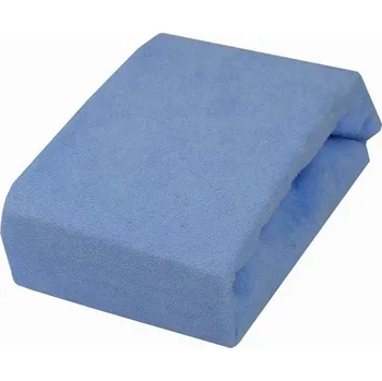 Prostěradlo Tomi Prostěradlo froté 120x60cm - modrá