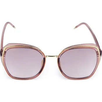 Sluneční brýle Dámské sluneční brýle - 6 béžová tm. zlatá