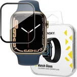 Wozinsky Watch Glass hybridní sklo, Apple Watch 7 / 8 (41 mm), černé