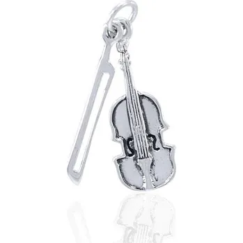 Přívěsek Stříbrný přívěsek housličky