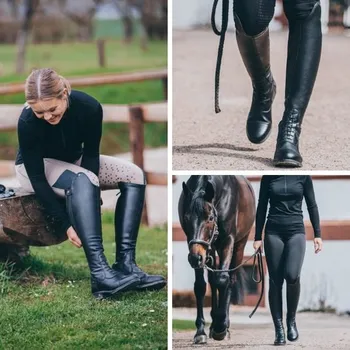 Jezdecká obuv Jezdecké boty vysoké Suedwind Nova Tall Vegan