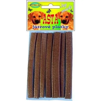 Pamlsek pro psa DELIKA-PET Asta plátek 35g játrový