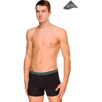 Boxerky Pánské boxerky Amante 03/1-13/206+466 black - černá - XL