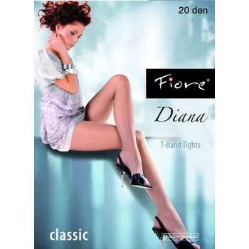 Dámské punčochy Klasické punčochy DIANA 20 den - čokoláda - vel.3