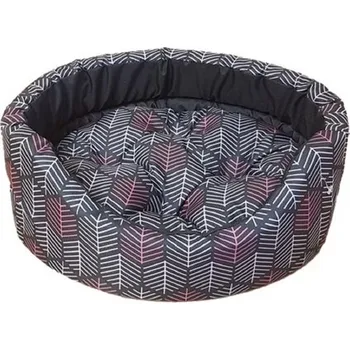 Pelíšek pro psa Empets Pelech ovál s polštářem 42x34x14 cm