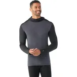 merino mikina pánská SMARTWOOL M CLASSIC THERMAL MERINO BL HOODIE BOXED, black-charcoal heather - XL