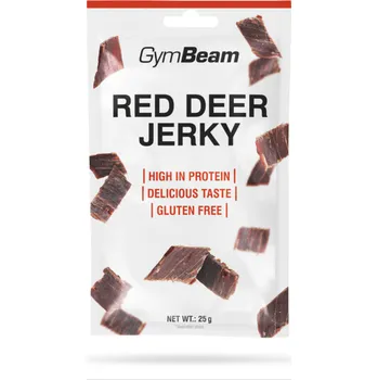 Anabolizér GymBeam Red deer jerky 25 g