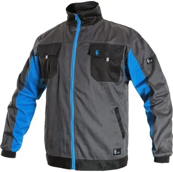 pracovní blůza Canis (CXS) Pracovní blůza CXS PHOENIX PERSEUS zkrácená - Šedá / modrá | 62