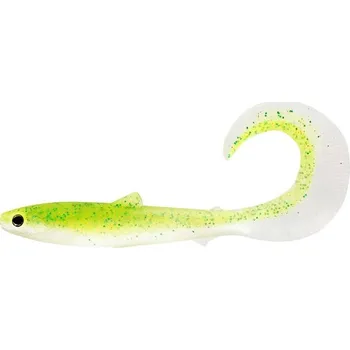 Umělá nástraha Westin Gumová nástraha BullTeez Curltail Sparkling Chartreuse - 8cm 3g 3ks
