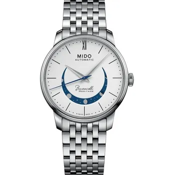Hodinky Mido Baroncelli Smiling Moon Gent M027.407.11.010.01 + 5 let záruka a dárek ZDARMA