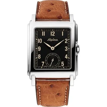Hodinky Alpina Alpiner Heritage Carrée Automatic 140 Years AL-530BA3C6 + 5 let záruka a dárek ZDARMA